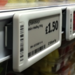 How do electronic shelf labels works?